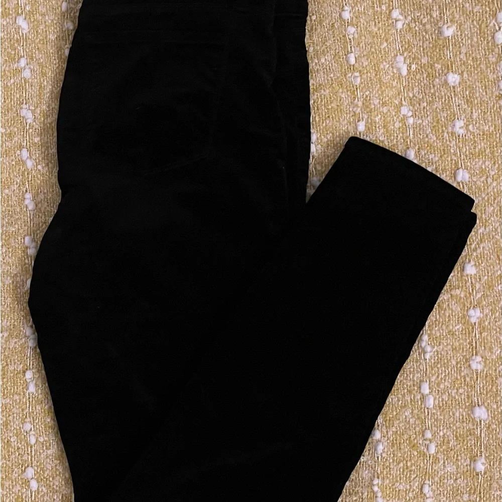 Black Velvet Pants